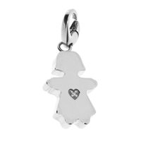 Pendente Salvini Donna Charms Of Love in Argento Diamante 20077075 - 20077075